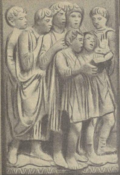 Fig. 7 Luca della Robia. Śpiewacy (Florencja).