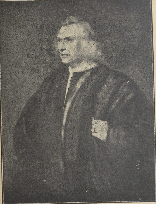 Fig. 39. Tycjan. Doktór Parma (Muzeum Wiedeńskie).