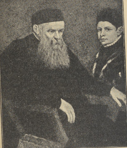 Fig. 40. Tintoretto. Portrety (Muzeum Wiedeńskie).