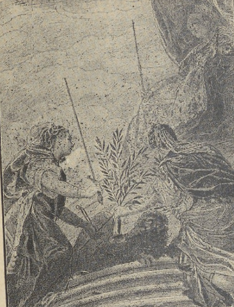 Fig. 41. Veronese. Wenecja, Sprawiedliwość i Pokój (Pałac Dożów w Wenecji).