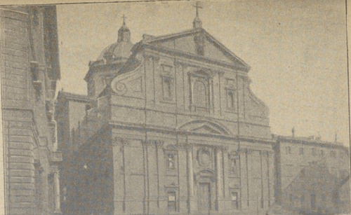 Fig. 1. Giacomo Barozzi da Vignola i Giacomo della Porta Kościół „del Gesu“ (Rzym).