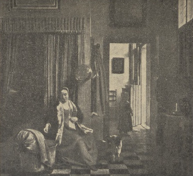 Fig. 31. Pieter de Hooch. Matka. (Muzeum berlińskie).