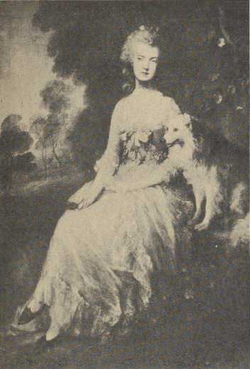 Fig. 37. Gainsborough. Mistress Robinson, zw. Perdita. (Wallace Collection w Londynie).