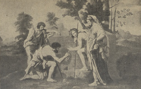 Fig. 42. Poussin. Pasterze arkadyjscy.-(Luwr).