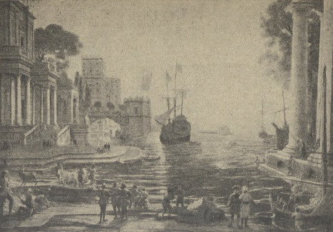 Fig. 43. Claude Lorrain. Ulysses oddaje Chryzeidę ojcu. (Luwr).