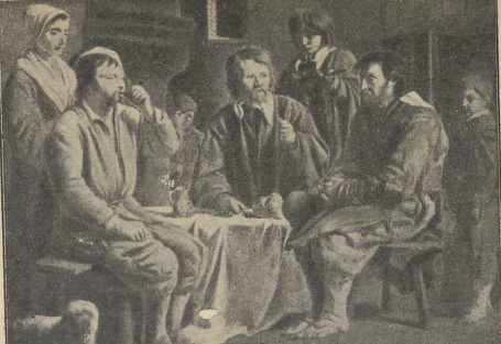 Fig. 44. Le Nain, Chłopi. (Luwr).