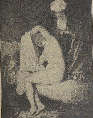Fig. 46. Watteau. Toaleta kobieca. (Wallace Collection w Londynie.