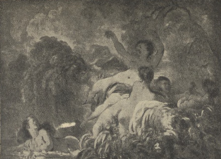Fig. 47. Fragonard. Kobiety kąpiące się (Luwr).