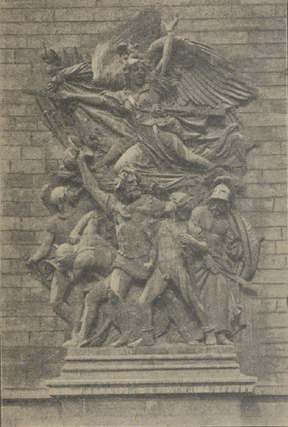 Fig. 55. Rude, Marsyljanka. (Łuk Tryumfalny, Paryż).