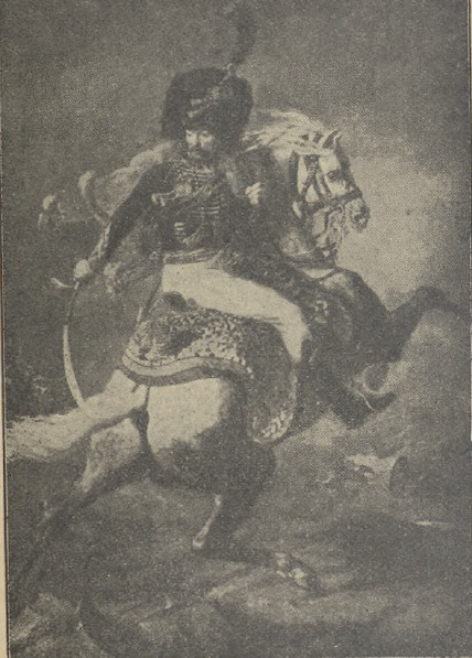 Fig. 61. Gericault, Oficer gwardji. (Luwr).