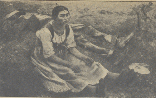 Fig. 73. Bastien Lepage. Sianożęcie. (Luksemburg).
