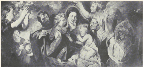 Jacob Jordaens: Madonna w otoczeniu świętych