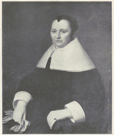 b. Bartholomaus van der Helst. (krąg). Portret kobiety