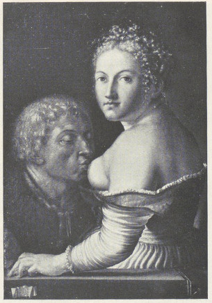 b. Georg Pencz: Caritas Romana. 1538