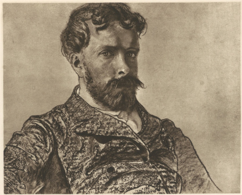 Portret Własny. Pastel, (r 1903?). Własność Muzeum Narodowego w Krakowie.