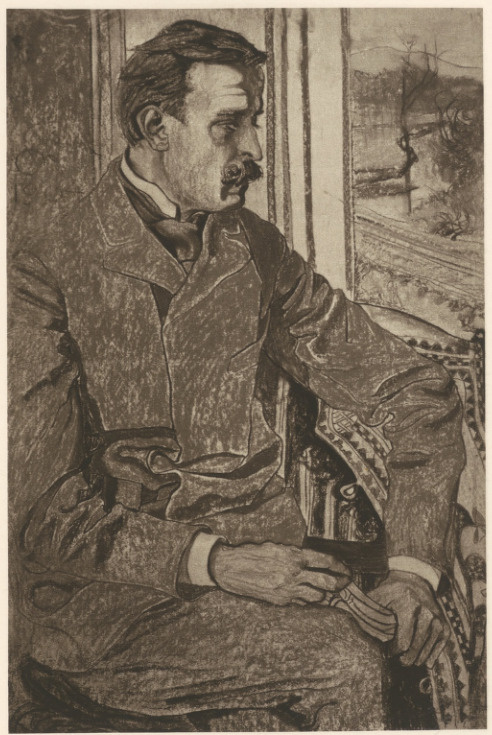 Portret Prof. Dr. Pagaczewskiego. Pastel. (r. 1904). Własność Bernarda Oppenheima w Warszawie.