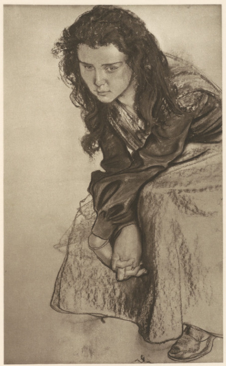 PORTRET Z. ŻELEŃSKIEJ. Pastel, (r. 1905). Własność dr. T. Żeleńskiego w Warszawie.
