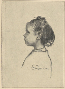 Studjum (Rys. Węglem) 1895. (Własność Bernarda Chrzanowskiego w Poznaniu)