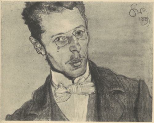 Portret Inż. Parviego (Pastel) 1899. (Ze Zbiorów Włodzimierza Żuławskiego w Krakowie)