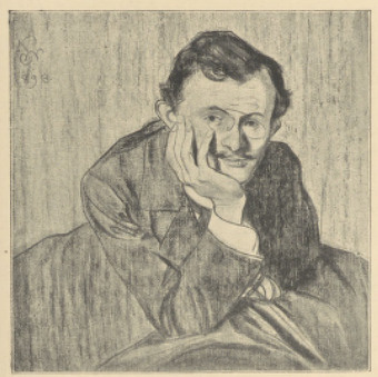 Portret L. Rydla (Pastel) 1898. (Własność Fr. Macharskiego w Krakowie)