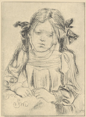 Dziewczynka (fluoroforta) 1902.