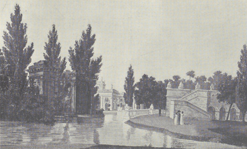 “Teatr Łazienkowski na wyspie”.