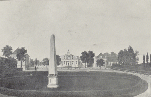 “Obelisk w Jabłonnie”.