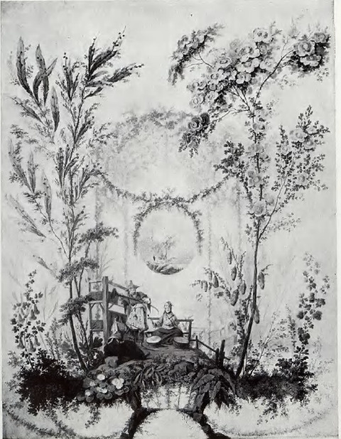 IV. J.  Pillement, Panneau dekoracyjne z chińczykami. Paryż, Muzeum w Petit Palais.