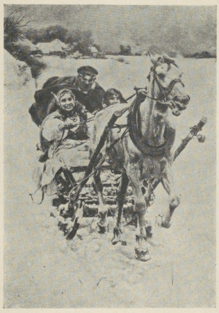 ALFRED WIERUSZ-KOWALSKI, POWRÓT Z JARMARKU