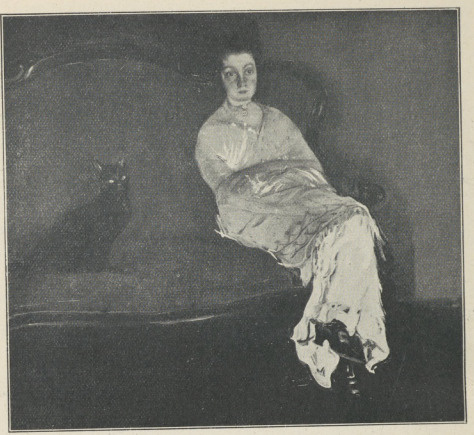KONRAD KRZYŻANOWSKI, PORTRET ŻONY