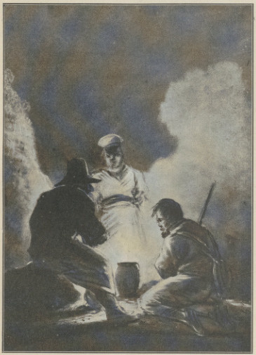 ALEKSANDER ORŁOWSKI, PRZY OGNISKU