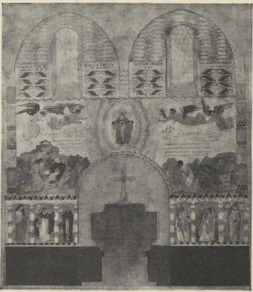 EDWARD TROJANOWSKI, SZKIC POLICHROMJI
