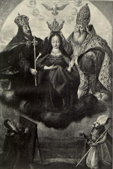 B. Strobel, Koronacya Matki Boskiej. 1643. (Kościół parafialny w Radzynie).