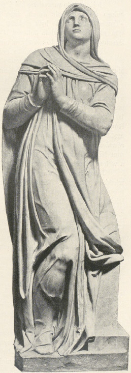 Rachel. Z grobowca Juliusza II. (Fot. Anderson.)