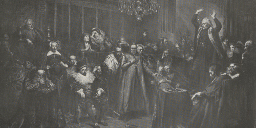 Jan Matejko, Kazanie skargi.