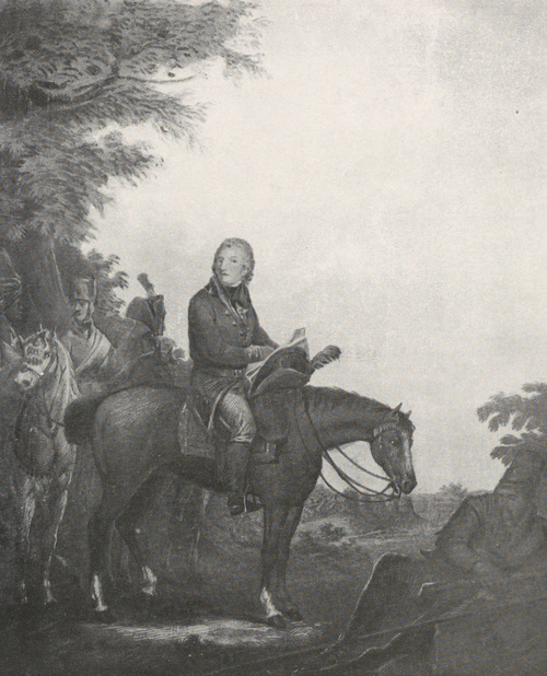 Aleksander Orłowski: Portret ks. de Ligne.