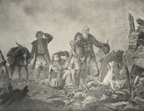 Leopold Löffler. Powrót po napadzie tatarskim.