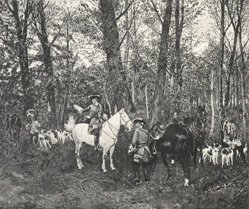 Maksymiljan Gierymski, Polowanie.