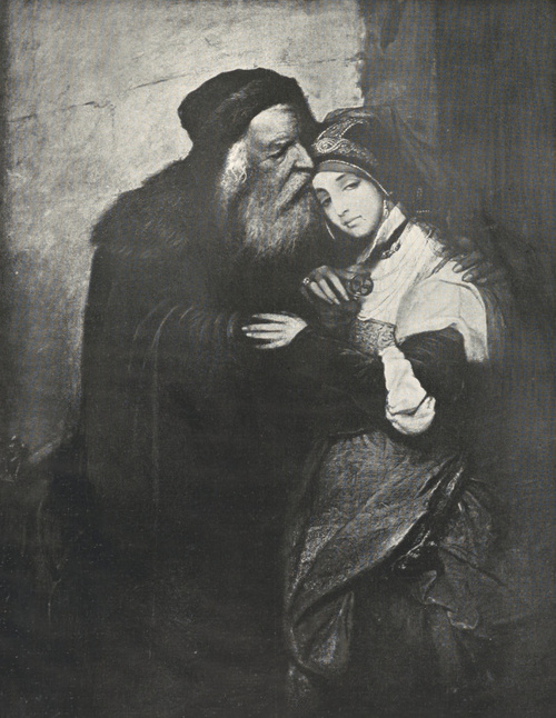 Maurycy Gottlieb. Schylock i Jessica.
