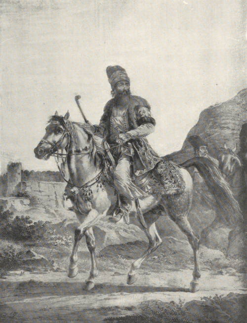 Aleksander Orłowski: Jeździec.