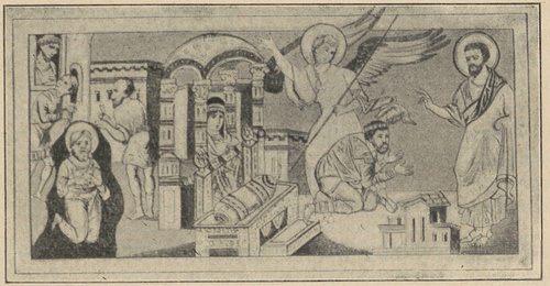 Dawid i Jeremjasz. Miniatura byzantyjska. (Paryż, Bibliot. Narodowa)