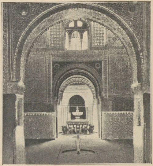 Grenada. Alhambra. Sala dwóch sióstr