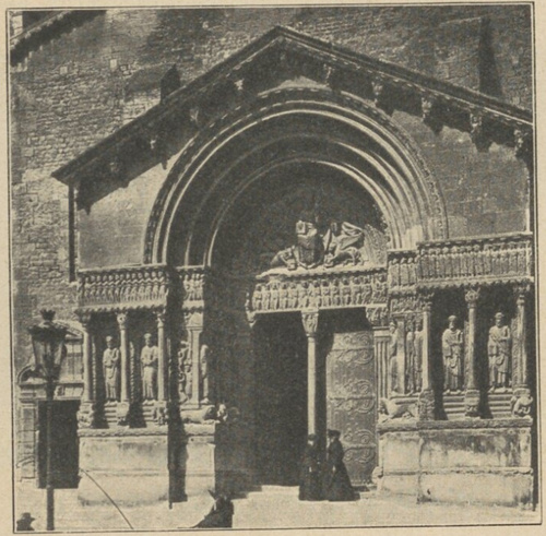 Portal kościoła S. Trofima w Arles