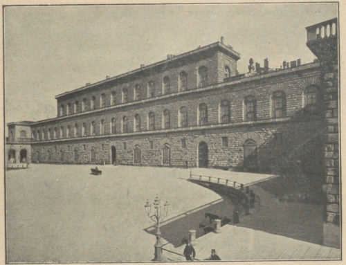Brunelleschi. Pałac Pitti. Florencja