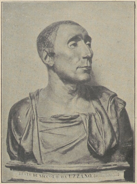 Donatello. Popiersie Niccola da Uzzano.(Florencja Muz. Nationale)