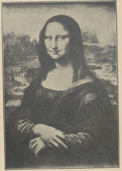 Leonardo da Vinci. Monna Liza. Luwr