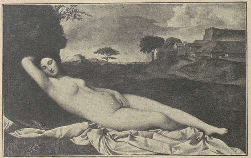 Giorgione. Wenera. (Galerja drezdeńska)