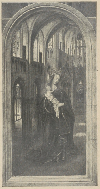 Hubert (?) van Eyck. Marja z dzieciątkiem