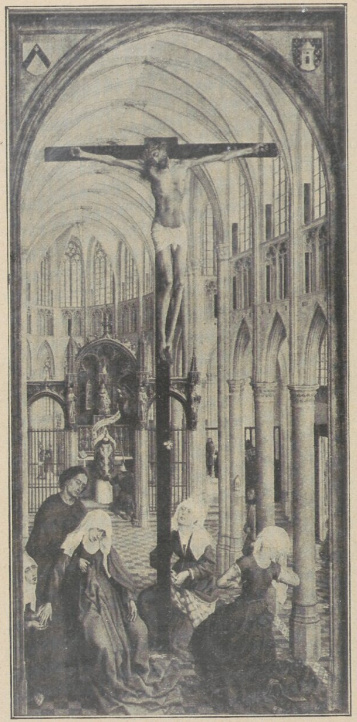 R. Van der Weyden. Siedem Sakramentów część środkowa. (Antwerpia. Muzeum)