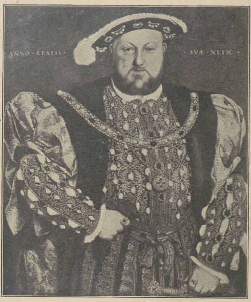 H. Holbein. Porter Henryka VIII. Rzym. Gal. Corsini
